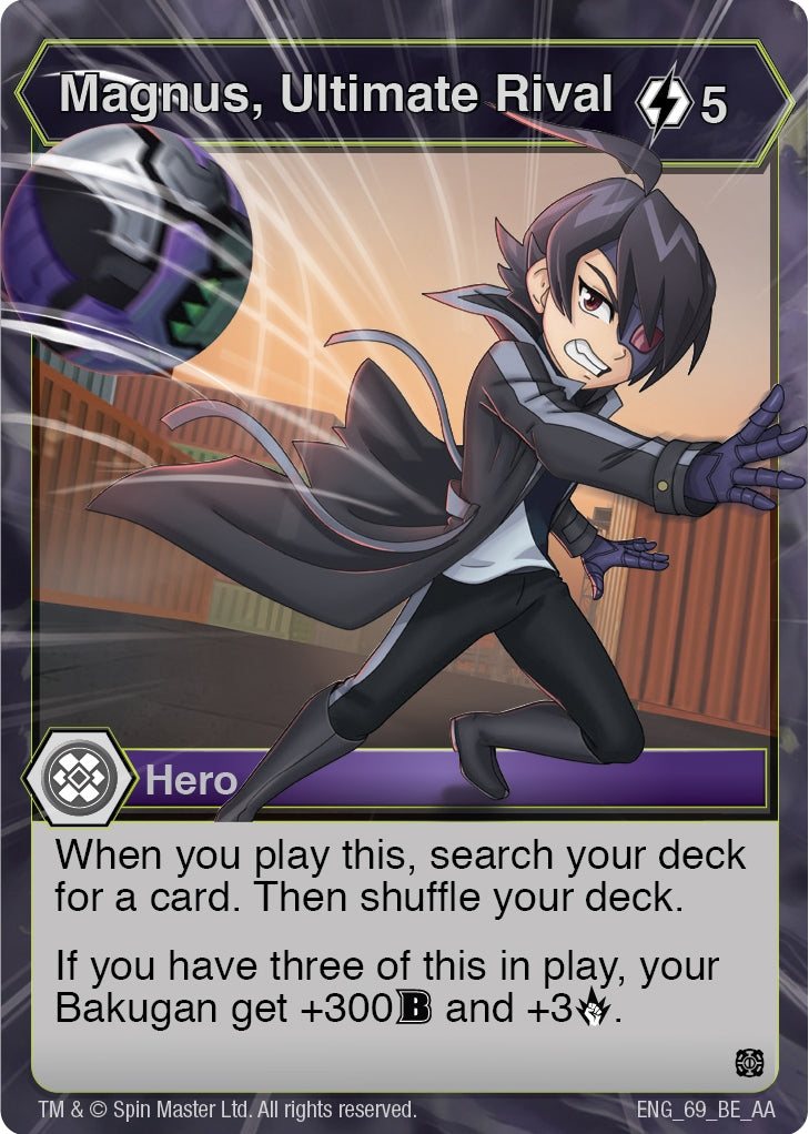 Image for Magnus, Ultimate Rival (Age of Aurelus) (69) - Bakugan TCG