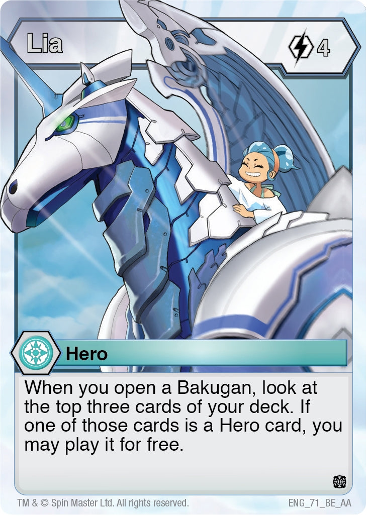 Image for Lia (Age of Aurelus) (71) - Bakugan TCG