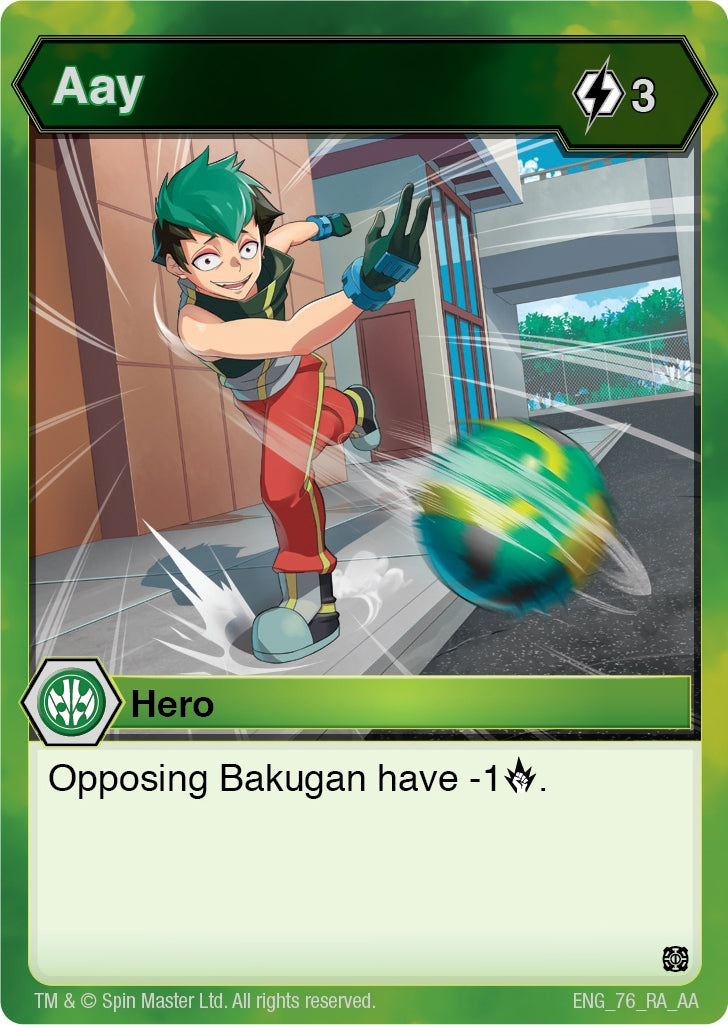 Image for Aay (Age of Aurelus) (76) - Bakugan TCG