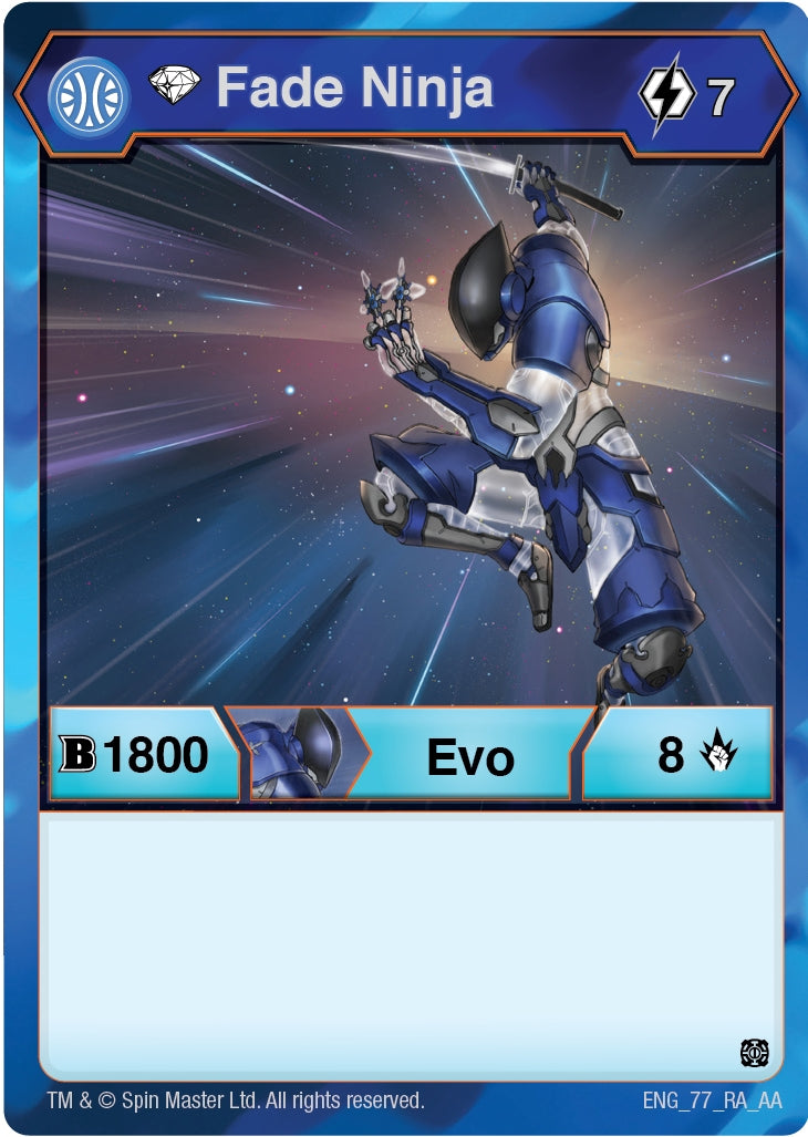 Image for Diamond Fade Ninja (Age of Aurelus) (77) - Bakugan TCG