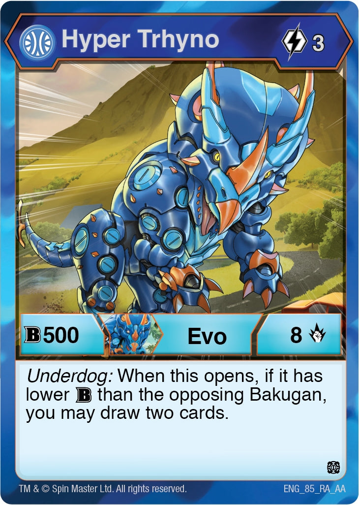 Image for Hyper Trhyno (Age of Aurelus) (85) - Bakugan TCG