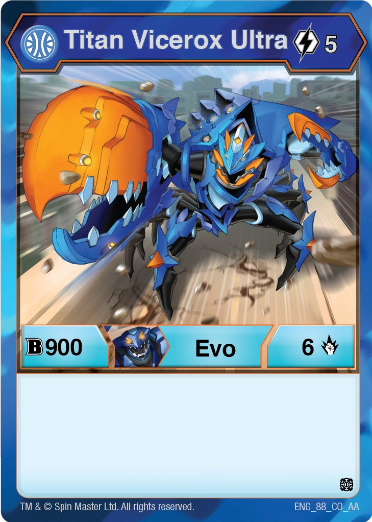 Image for Titan Vicerox Ultra (Age of Aurelus) (88) - Bakugan TCG