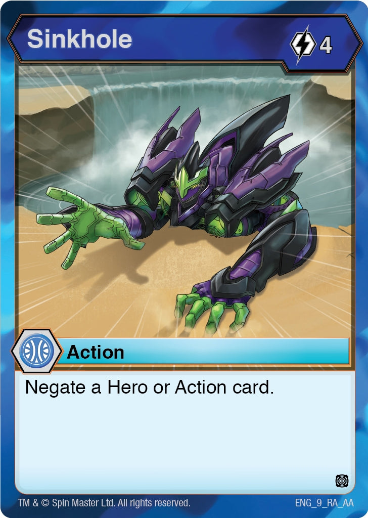 Image for Sinkhole (Age of Aurelus) (9) - Bakugan TCG