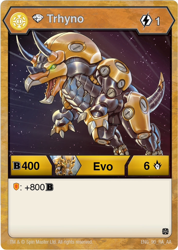 Image for Diamond Trhyno (Age of Aurelus) (90) - Bakugan TCG