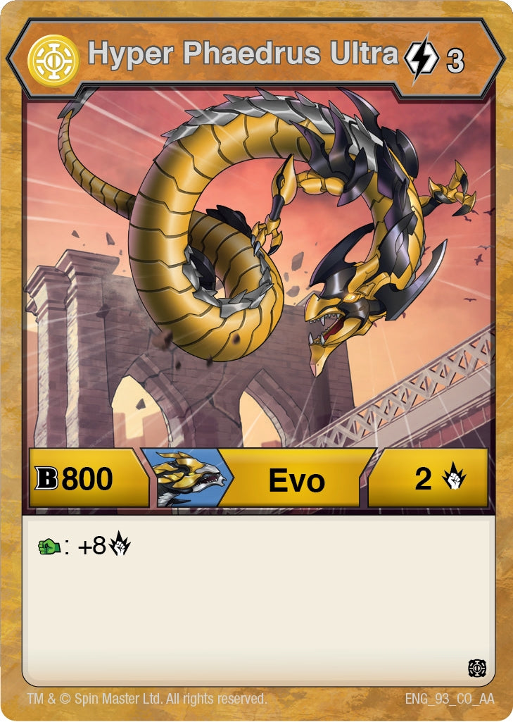 Image for Hyper Phaedrus Ultra (93) (Age of Aurelus) (93) - Bakugan TCG