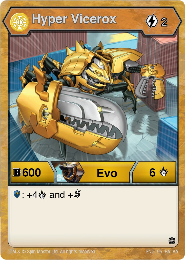 Image for Hyper Vicerox (Age of Aurelus) (95) - Bakugan TCG