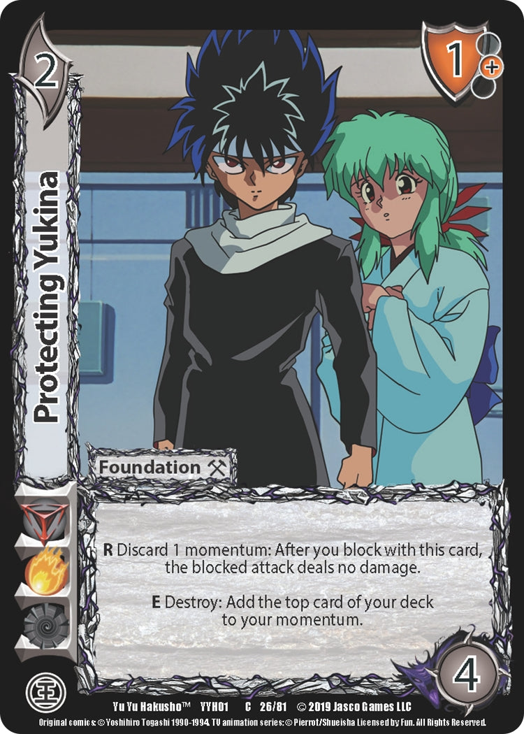 Image for Protecting Yukina (Yu Yu Hakusho) (26) - UniVersus
