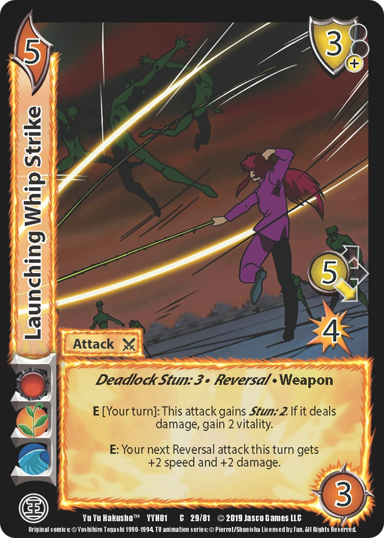 Image for Launching Whip Strike (Yu Yu Hakusho) (29) - UniVersus