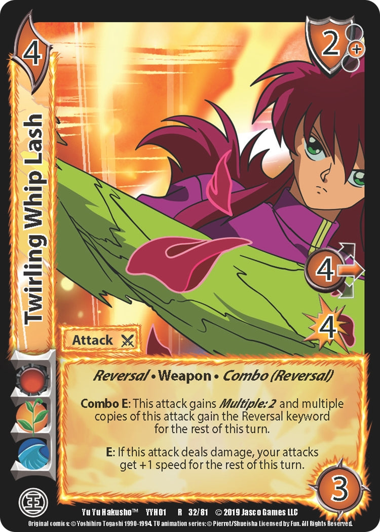Image for Twirling Whip Lash (Yu Yu Hakusho) (32) - UniVersus