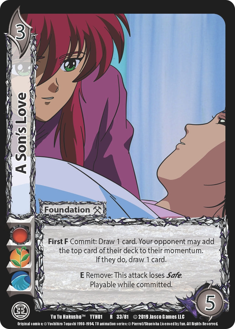 Image for A Son's Love (Yu Yu Hakusho) (33) - UniVersus