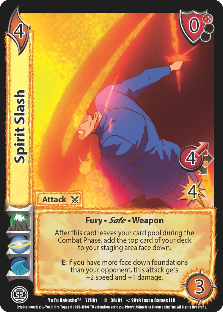 Image for Spirit Slash (Yu Yu Hakusho) (39) - UniVersus