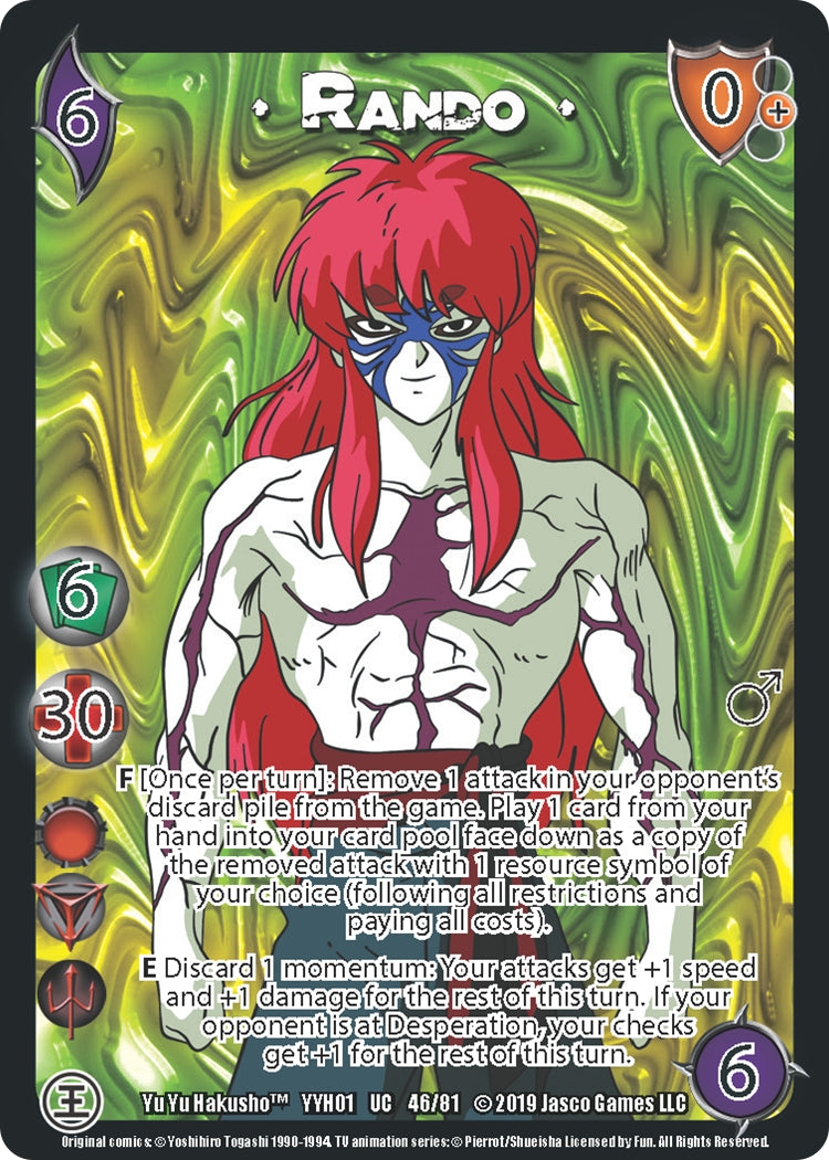 Image for Rando (Yu Yu Hakusho) (46) - UniVersus