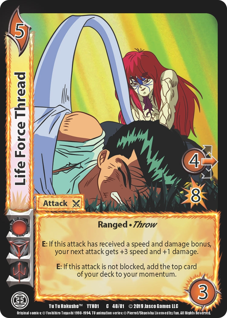 Image for Life Force Thread (Yu Yu Hakusho) (48) - UniVersus