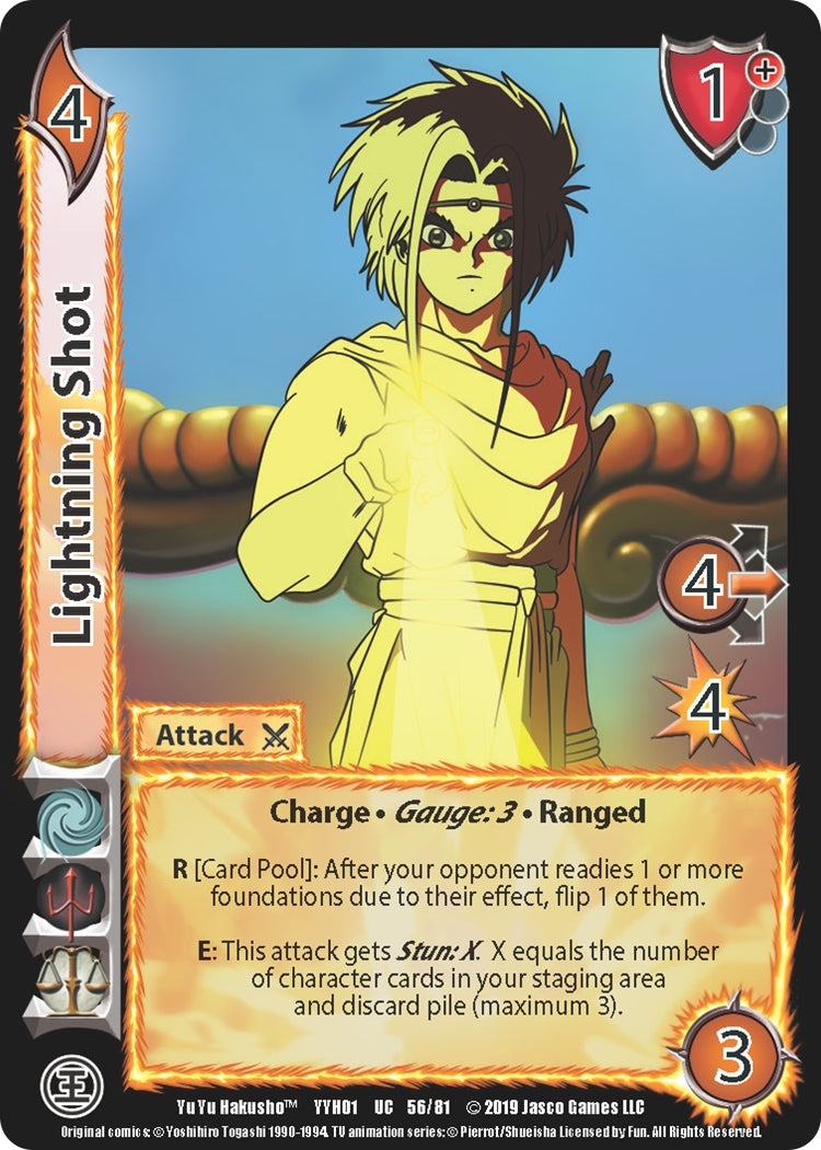 Image for Lightning Shot (Yu Yu Hakusho) (56) - UniVersus