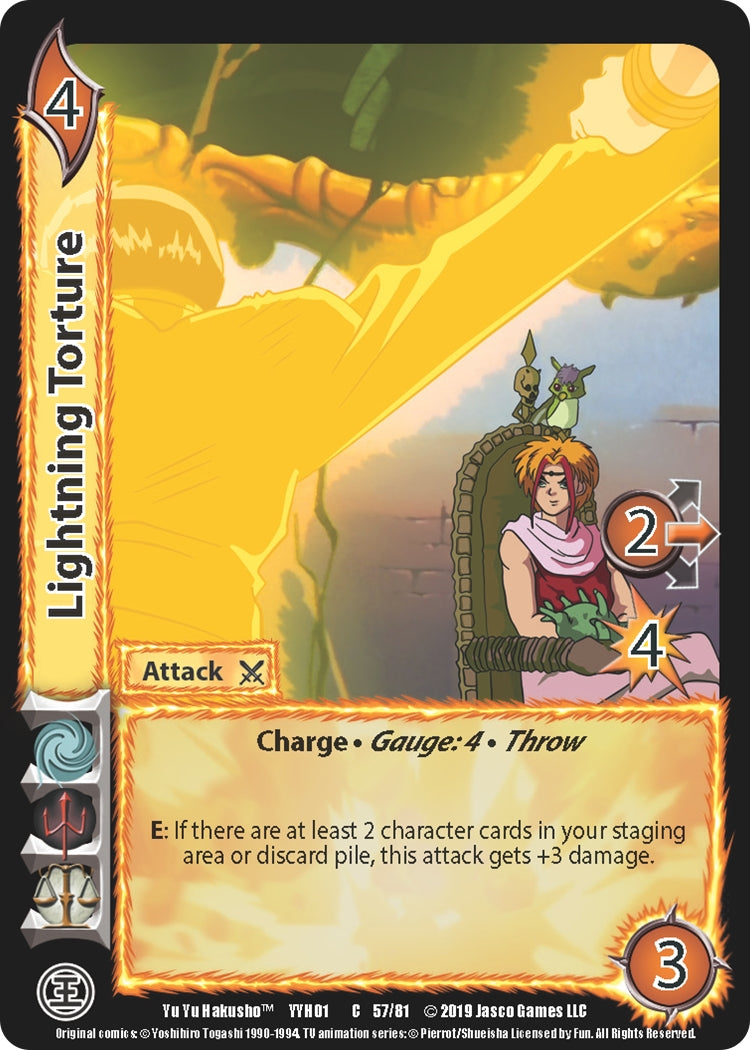 Image for Lightning Torture (Yu Yu Hakusho) (57) - UniVersus