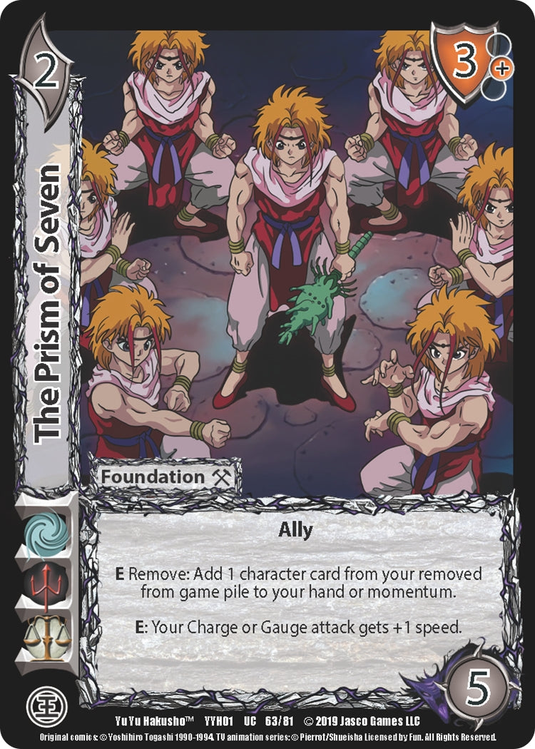Image for The Prism of Seven (Yu Yu Hakusho) (63) - UniVersus