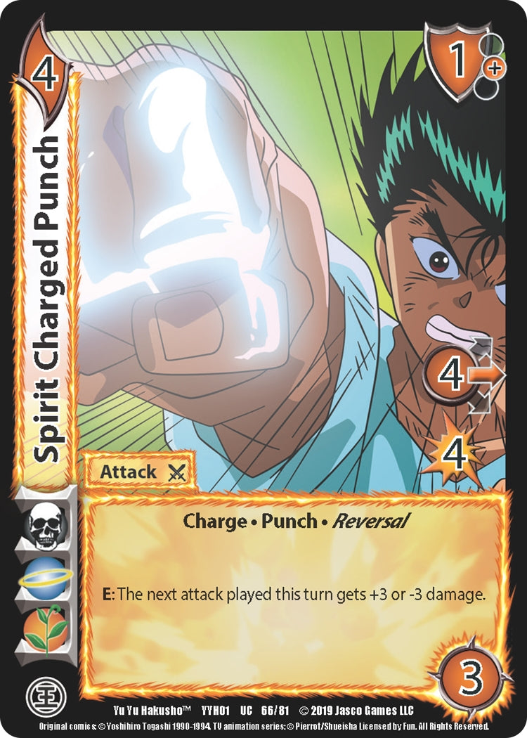 Image for Spirit Charged Punch (Yu Yu Hakusho) (66) - UniVersus