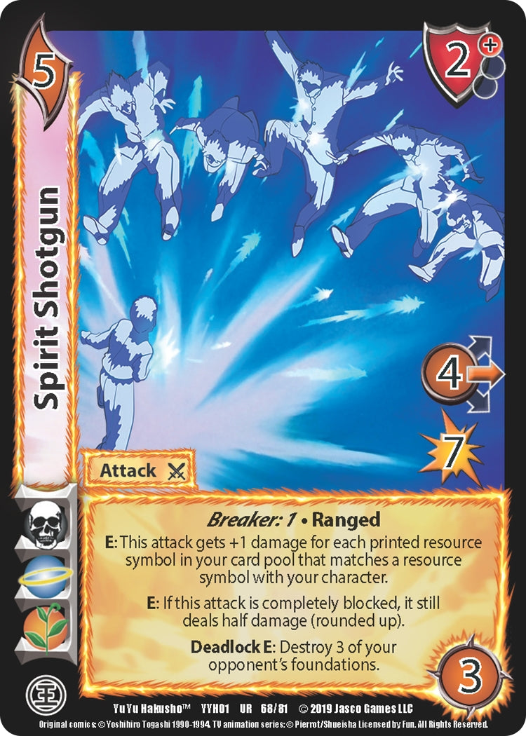Image for Spirit Shotgun (Yu Yu Hakusho) (68) - UniVersus