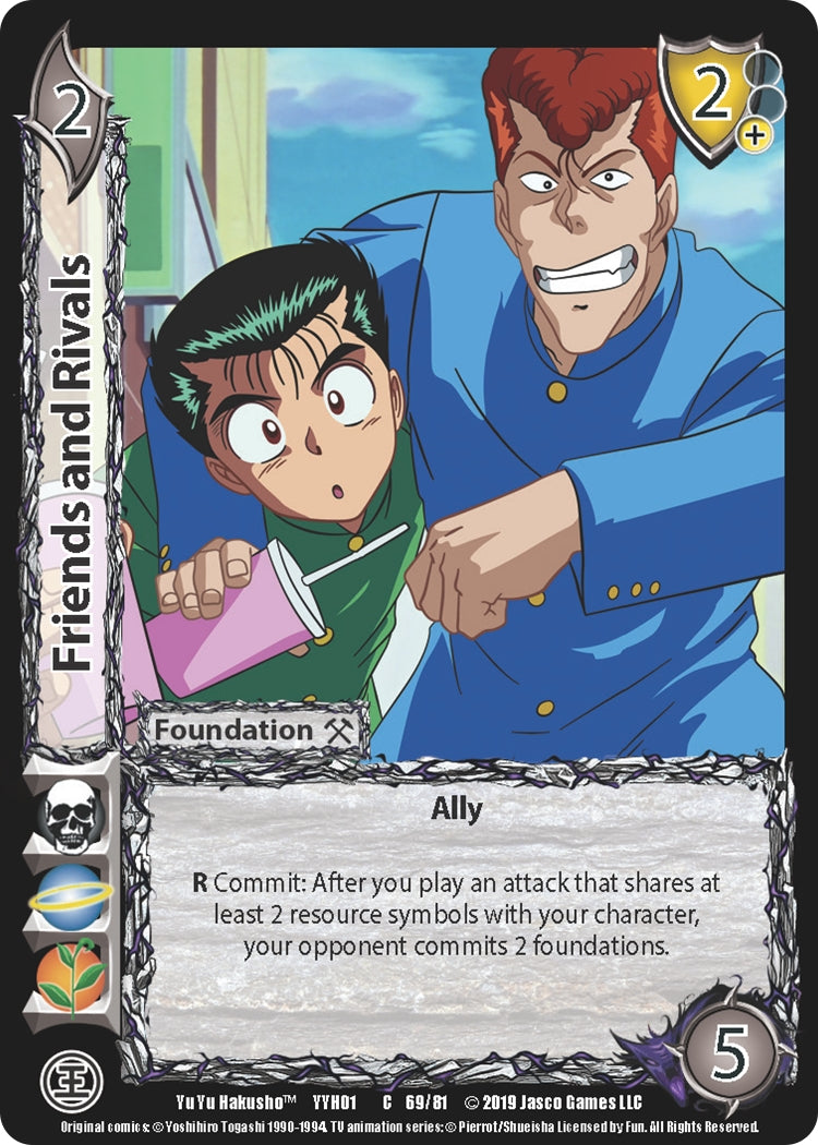 Image for Friends and Rivals (Yu Yu Hakusho) (69) - UniVersus