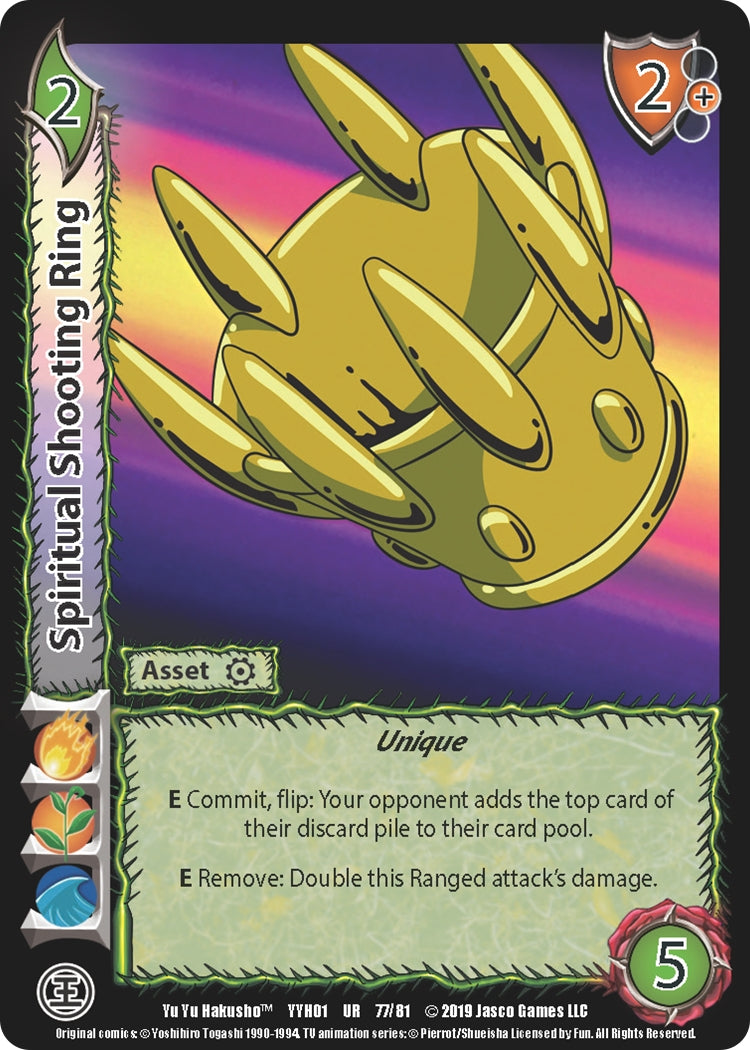 Image for Spiritual Shooting Ring (Yu Yu Hakusho) (77) - UniVersus