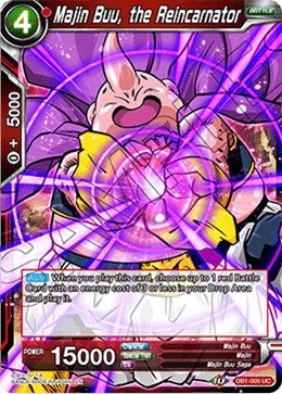 Image for Majin Buu, the Reincarnator (Draft Box 04 - Dragon Brawl) (DB1-005) - Dragon Ball Super: Masters