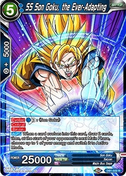 Image for SS Son Goku, the Ever-Adapting (Draft Box 04 - Dragon Brawl) (DB1-022) - Dragon Ball Super: Masters