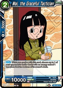 Image for Mai, the Graceful Tactician (Draft Box 04 - Dragon Brawl) (DB1-037) - Dragon Ball Super: Masters
