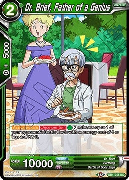 Image for Dr. Brief, Father of a Genius (Draft Box 04 - Dragon Brawl) (DB1-045) - Dragon Ball Super: Masters