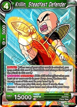 Image for Krillin, Steadfast Defender (Draft Box 04 - Dragon Brawl) (DB1-049) - Dragon Ball Super: Masters