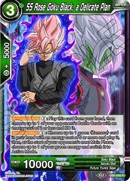 Image for SS Rose Goku Black, a Delicate Plan (Draft Box 04 - Dragon Brawl) (DB1-056) - Dragon Ball Super: Masters