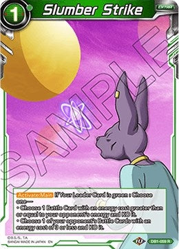 Image for Slumber Strike (Draft Box 04 - Dragon Brawl) (DB1-059) - Dragon Ball Super: Masters