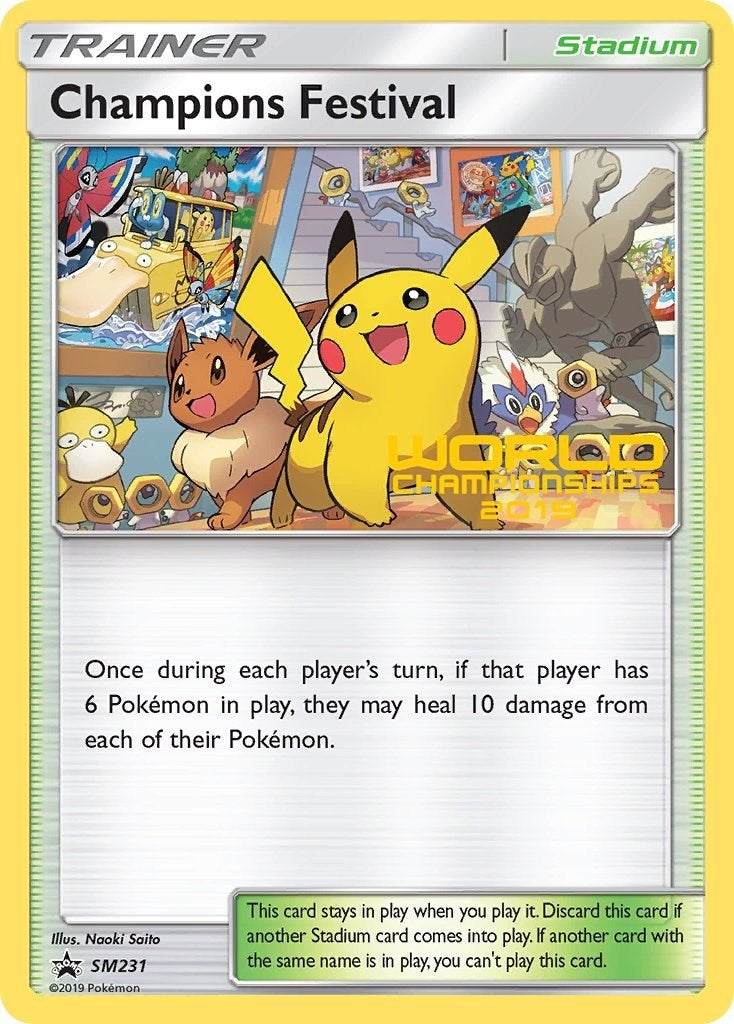 Image for Champions Festival - SM231 (World Championships 2019) (SM Promos) (SM231) - Pokemon