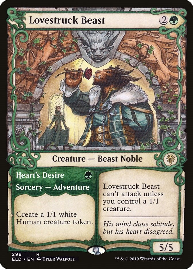 Image for Lovestruck Beast (Showcase) (Throne of Eldraine) (299) - Magic: The Gathering