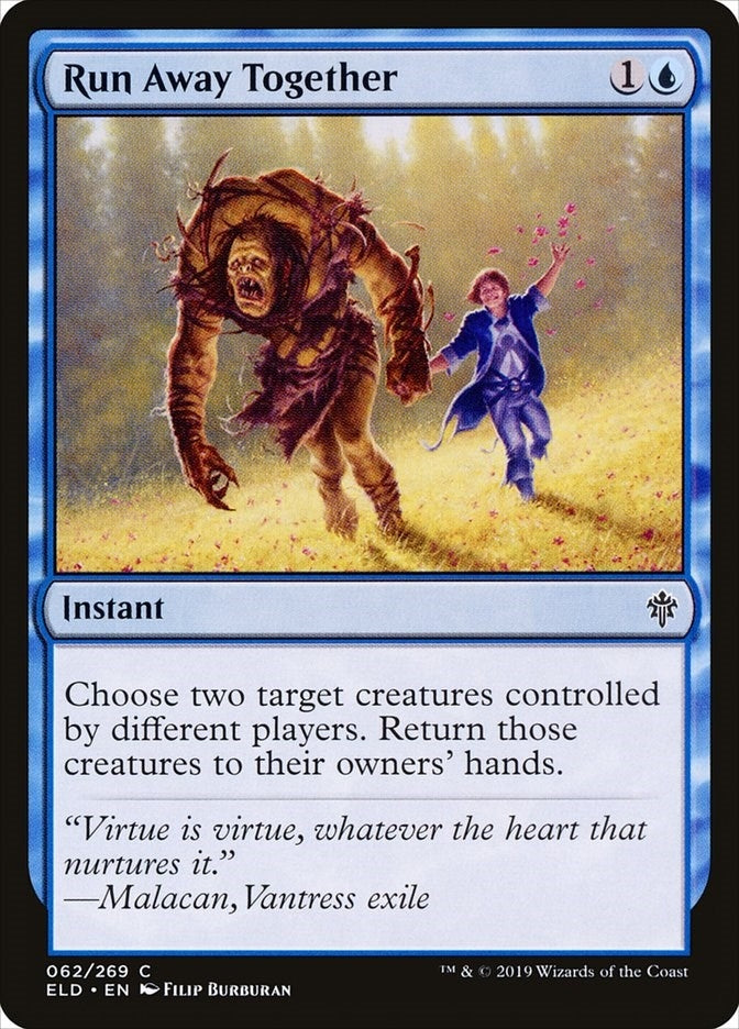 Image for Run Away Together (Throne of Eldraine) (62) - Magic: The Gathering