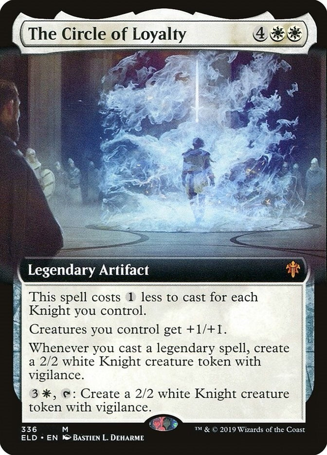 Image for The Circle of Loyalty (Extended Art) (Throne of Eldraine) (336) - Magic: The Gathering