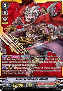 Image for Samurai Chieftain, HYU-GA (SVR) (V-BT06: Phantasmal Steed Restoration) (V-BT06/SV03EN) - Cardfight Vanguard