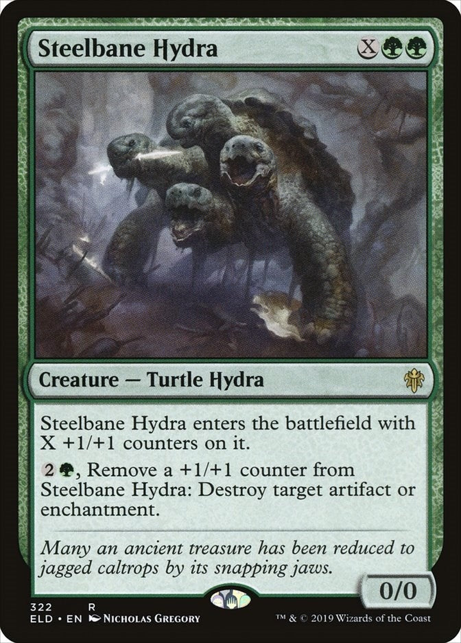 Image for Steelbane Hydra (Throne of Eldraine) (322) - Magic: The Gathering
