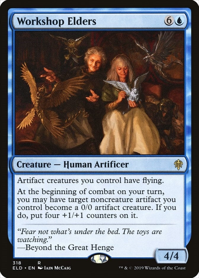 Image for Workshop Elders (Throne of Eldraine) (318) - Magic: The Gathering
