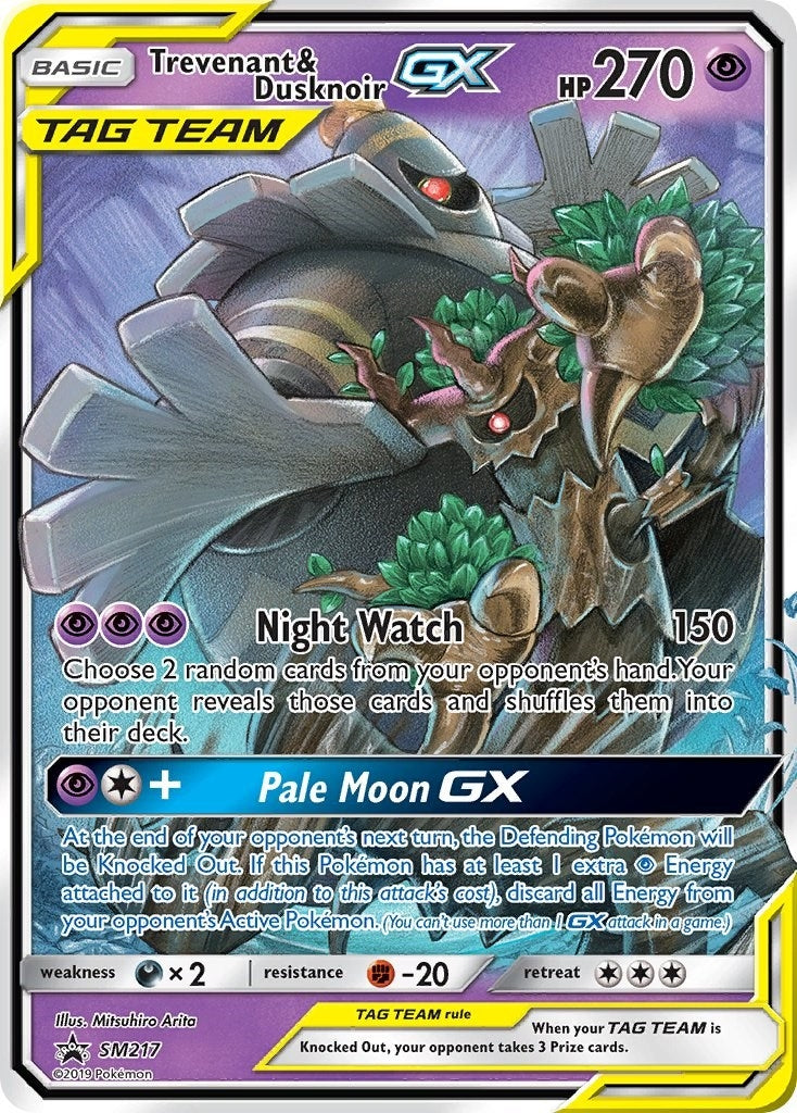 Image for Trevenant & Dusknoir GX - SM217 (SM Promos) (SM217) - Pokemon