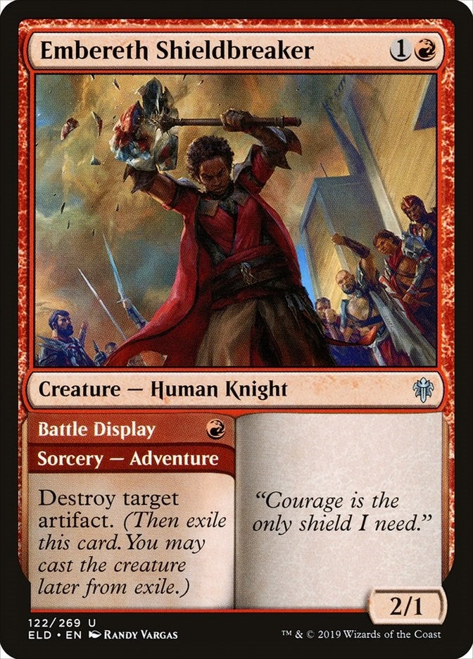 Image for Embereth Shieldbreaker (Throne of Eldraine) (122) - Magic: The Gathering