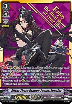 Image for Silver Thorn Dragon Tamer, Luquier (SVR) (V-BT06: Phantasmal Steed Restoration) (V-BT06/SV05EN) - Cardfight Vanguard