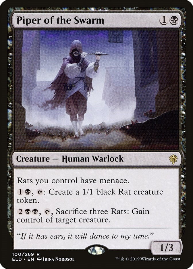 Image for Piper of the Swarm (Throne of Eldraine) (100) - Magic: The Gathering