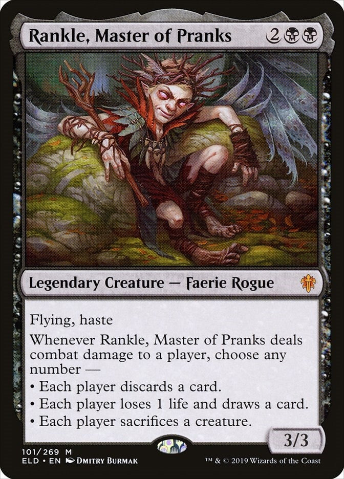 Image for Rankle, Master of Pranks (Throne of Eldraine) (101) - Magic: The Gathering