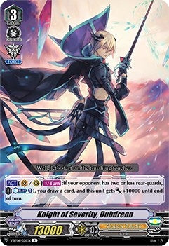Image for Knight of Severity, Dubdrenn (V-BT06: Phantasmal Steed Restoration) (V-BT06/026EN) - Cardfight Vanguard