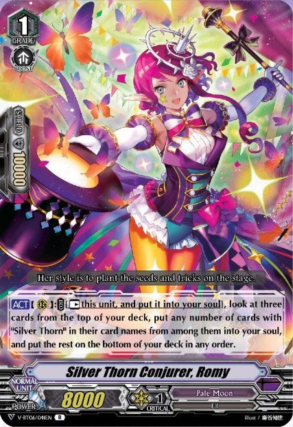 Image for Silver Thorn Conjurer, Romy (V-BT06: Phantasmal Steed Restoration) (V-BT06/041EN) - Cardfight Vanguard