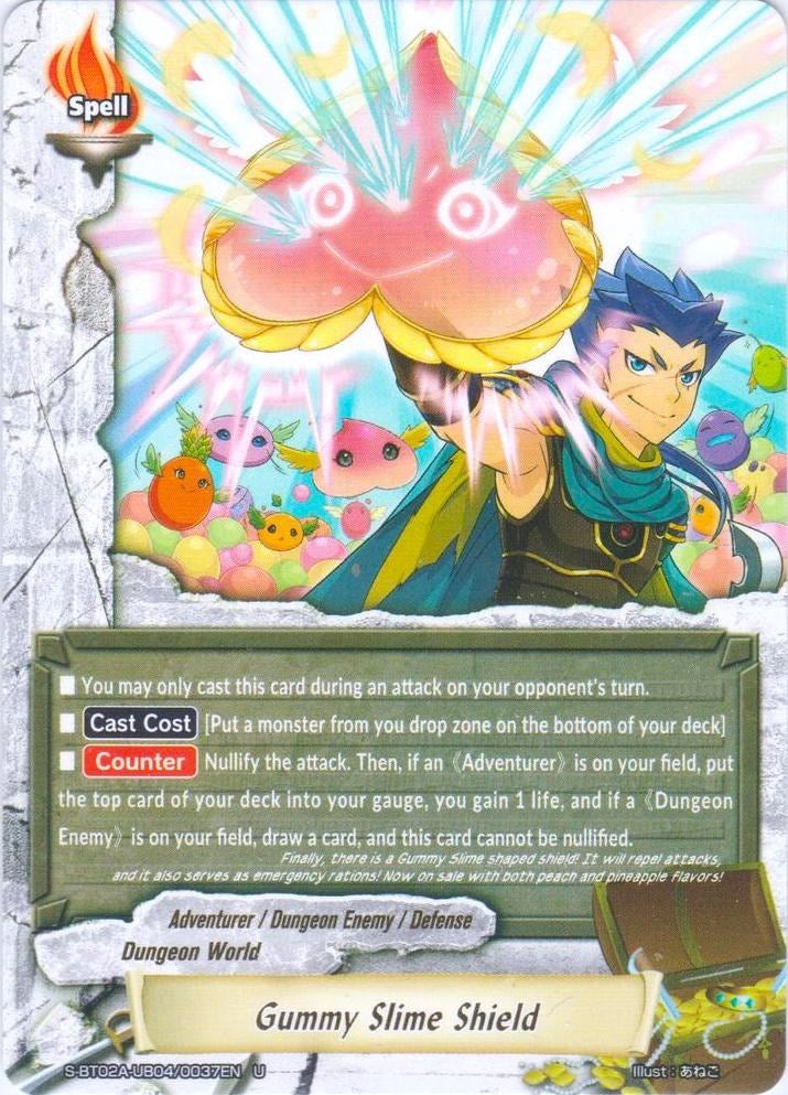 Image for Gummy Slime Shield (Blazing Overclash) (S-BT02A-UB04/0037EN) - Future Card BuddyFight