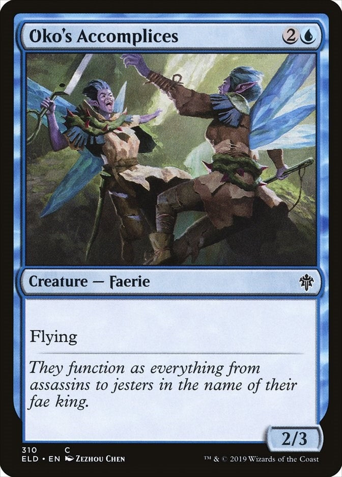 Image for Oko's Accomplices (Throne of Eldraine) (310) - Magic: The Gathering