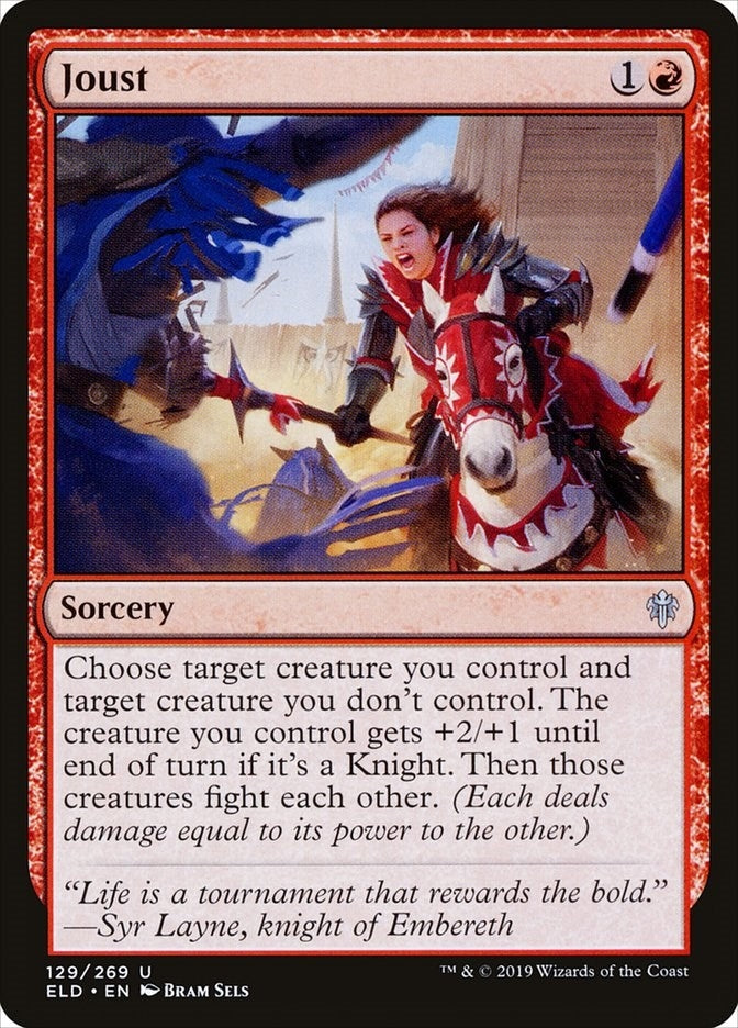 Image for Joust (Throne of Eldraine) (129) - Magic: The Gathering