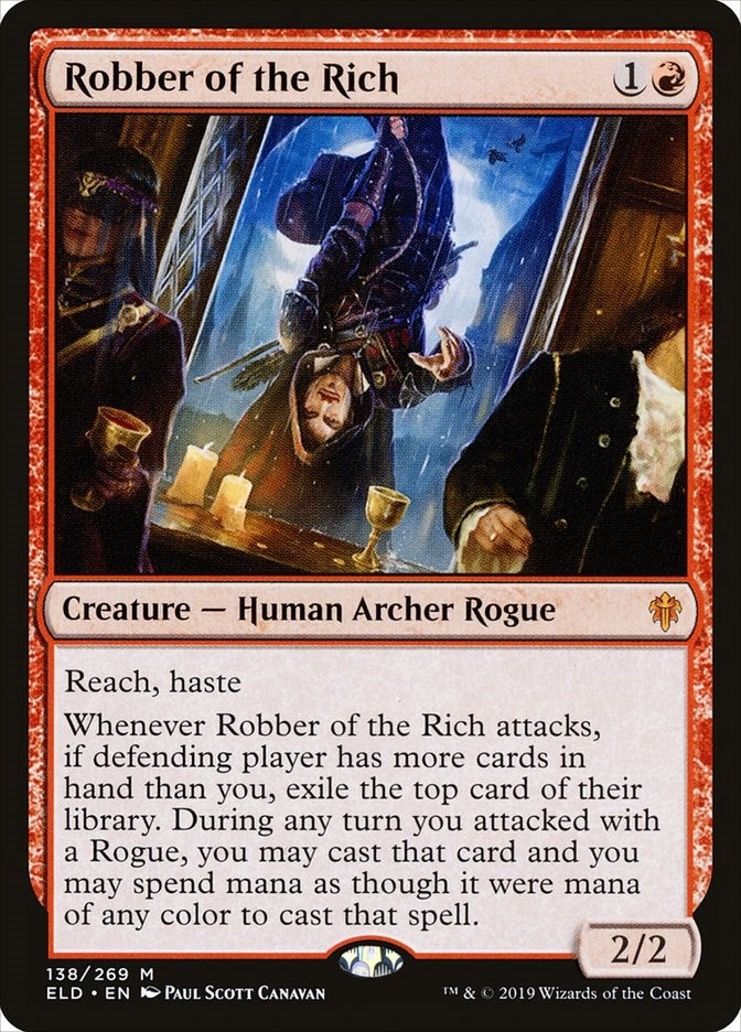 Image for Robber of the Rich (Throne of Eldraine) (138) - Magic: The Gathering