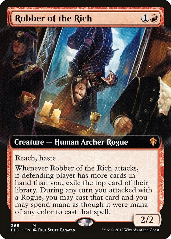 Image for Robber of the Rich (Extended Art) (Throne of Eldraine) (365) - Magic: The Gathering